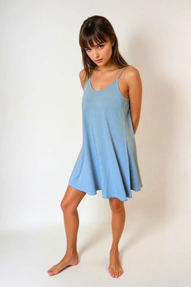 BABYDOLL SLEEP DRESS SOFT SAGE