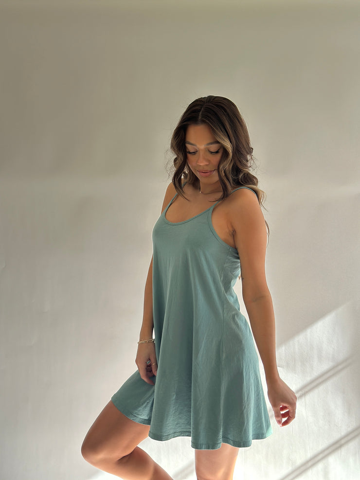 BABYDOLL DRESS- SAGE ME - After Sunset